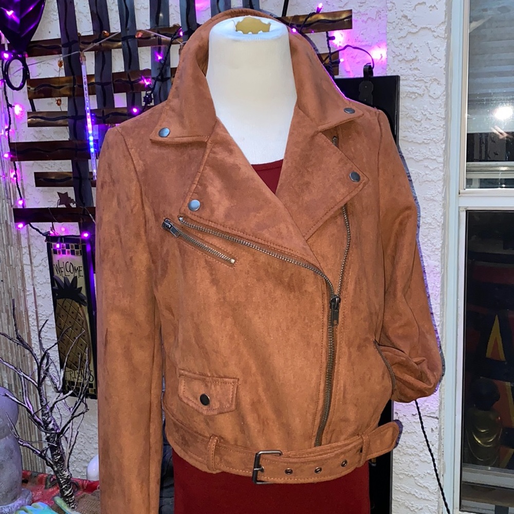 🔸🔸SUEDE MOTO JACKET🔸🔸